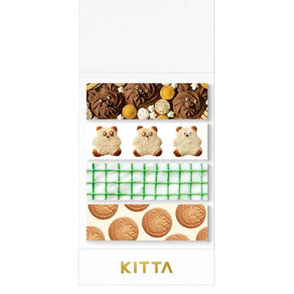 KING JIM KITTA Pre-cut Masking Tape Collection
