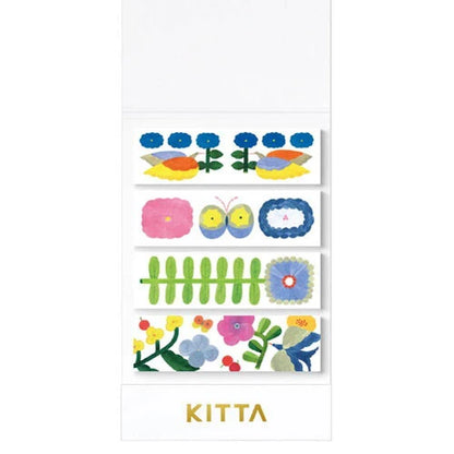 KING JIM KITTA Pre-cut Masking Tape Collection