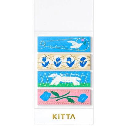 KING JIM KITTA Pre-cut Masking Tape Collection