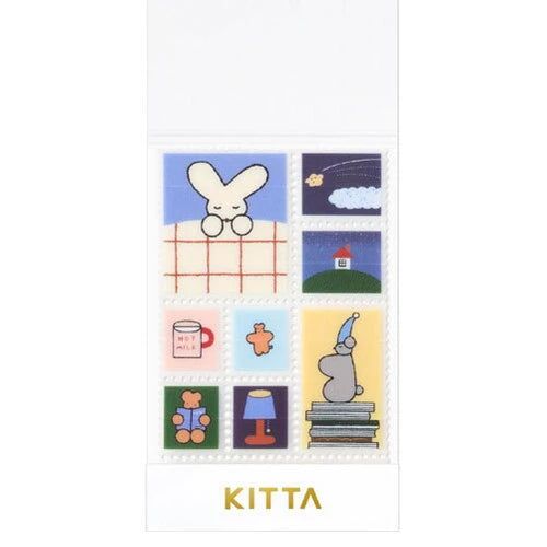 KING JIM KITTA Pre-cut Masking Tape Collection