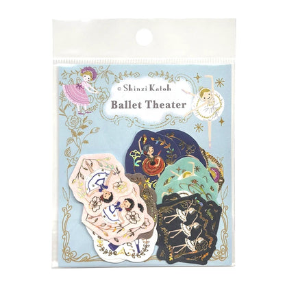 SEAL-DO PRINTING Kirapika Foil Flake Stickers - Ballet Theater - Additional product image