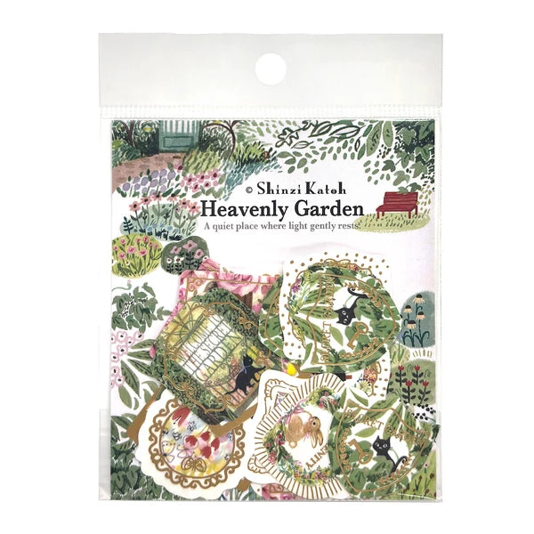 SEAL-DO PRINTING Kirapika Foil Flake Stickers - Heavenly Garden - Additional product image