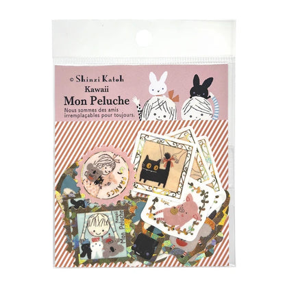 SEAL-DO PRINTING Kirapika Foil Flake Stickers - Kawaii Mon Peluche - Additional product image