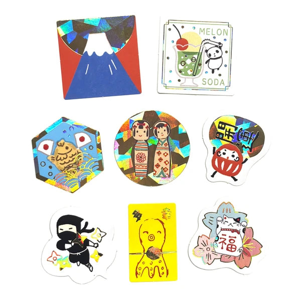 SEAL-DO PRINTING Kirapika Foil Flake Stickers - Japanese Cute - Additional product image