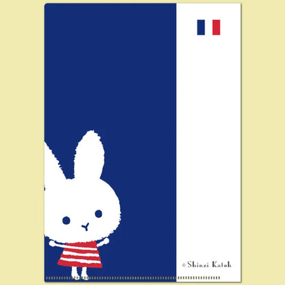 Kinose Printing Kawaii Mon Peluche Jiji & Peren Clear File