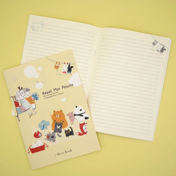 Kinose Printing Kawaii Mon Peluche washing Notebook