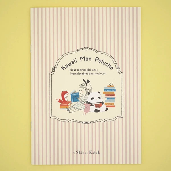 Kinose Printing Kawaii Mon Peluche reading Notebook