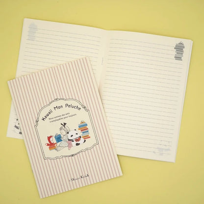 Kinose Printing Kawaii Mon Peluche reading Notebook