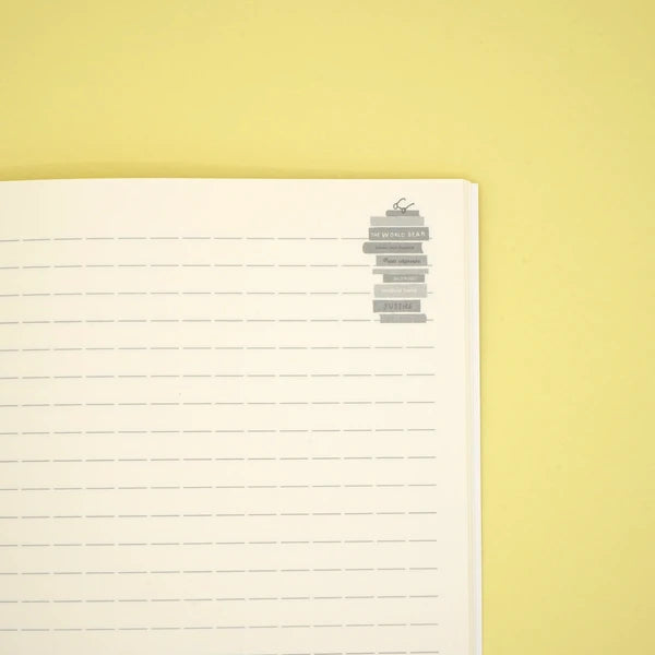 Kinose Printing Kawaii Mon Peluche reading Notebook