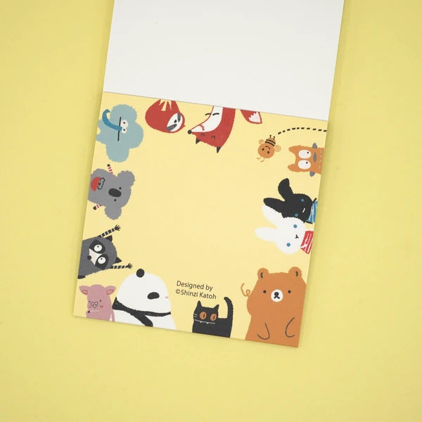 Kinose Printing Kawaii Mon Peluche Bam Bam Block Memo Pad