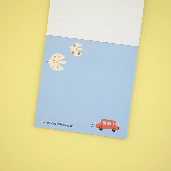Kinose Printing Kawaii Mon Peluche Lapin Block Memo Pad