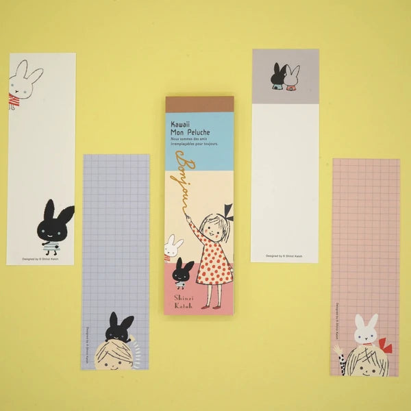 Kinose Printing Kawaii Mon Peluche Bonjour Mini Letter Pad
