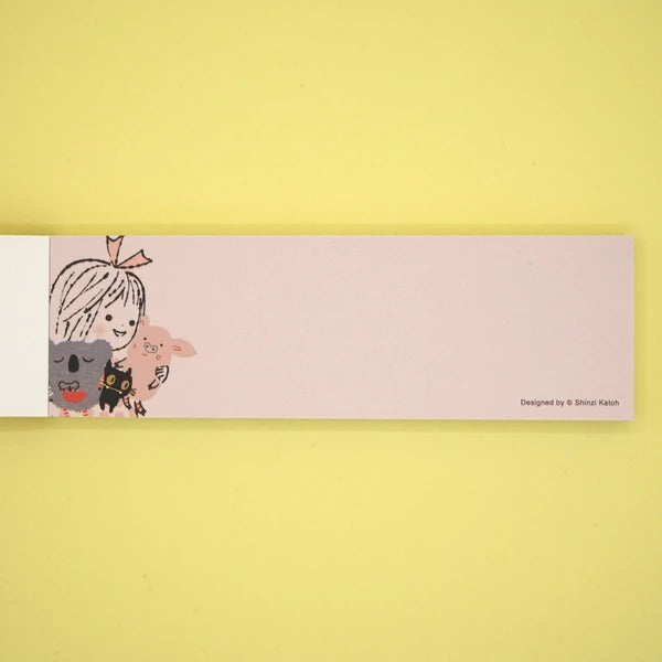 Kinose Printing Kawaii Mon Peluche Friends Mini Letter Pad