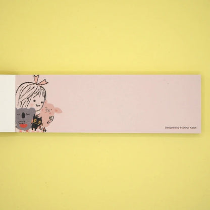 Kinose Printing Kawaii Mon Peluche Friends Mini Letter Pad