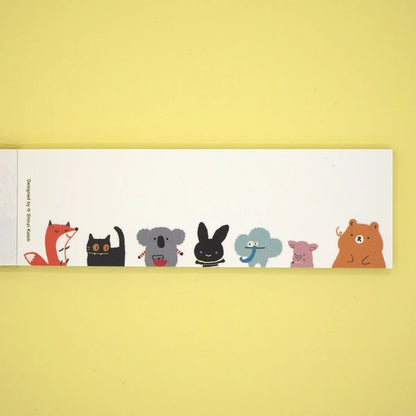Kinose Printing Kawaii Mon Peluche Friends Mini Letter Pad
