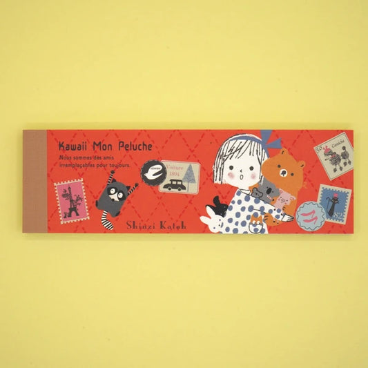 Kinose Printing Kawaii Mon Peluche Hugful Mini Letter Pad