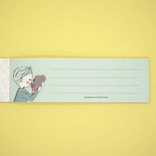 Kinose Printing Kawaii Mon Peluche Hugful Mini Letter Pad