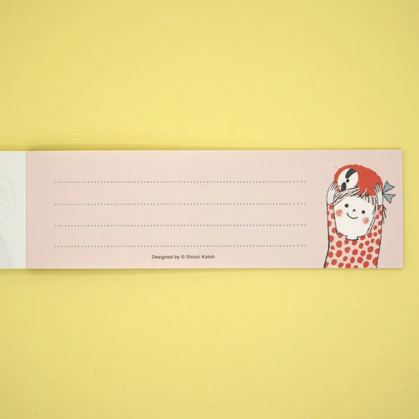Kinose Printing Kawaii Mon Peluche Hugful Mini Letter Pad