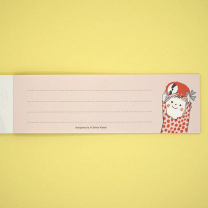 Kinose Printing Kawaii Mon Peluche Hugful Mini Letter Pad