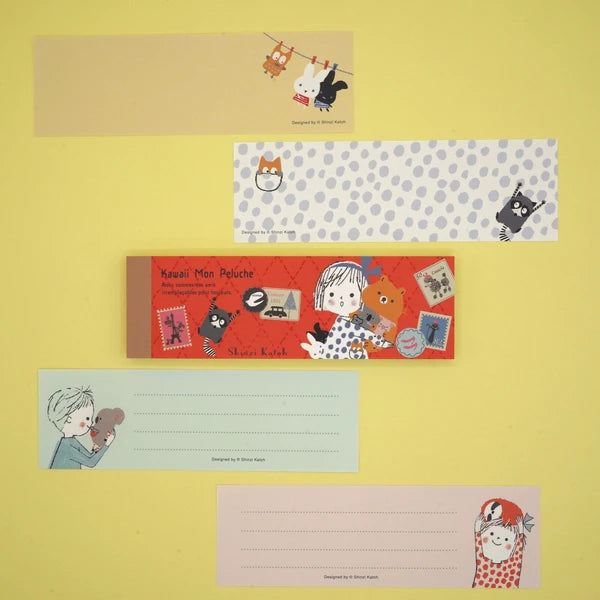 Kinose Printing Kawaii Mon Peluche Hugful Mini Letter Pad