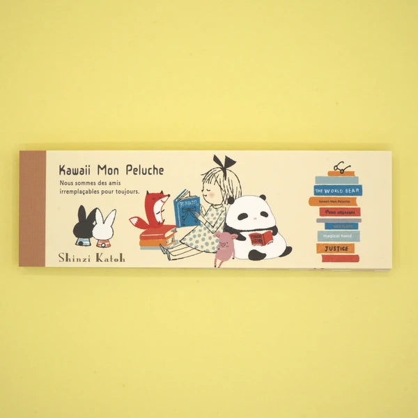Kinose Printing Kawaii Mon Peluche Reading Mini Letter Pad