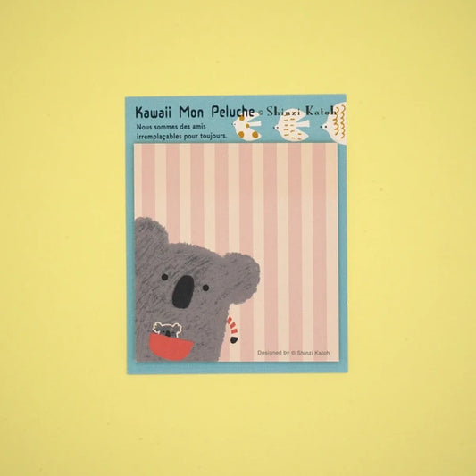 Kinose Printing Kawaii Mon Peluche Poupo Sticky Notes