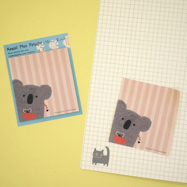 Kinose Printing Kawaii Mon Peluche Poupo Sticky Notes