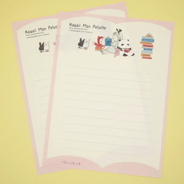 Kinose Printing Kawaii Mon Peluche Reading Display Set