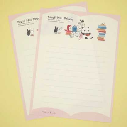 Kinose Printing Kawaii Mon Peluche Reading Display Set