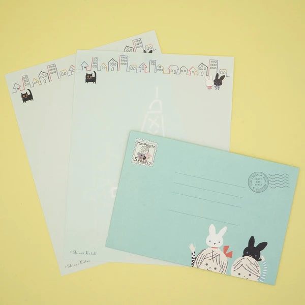 Kinose Printing Kawaii Mon Peluche Lapin Display Set