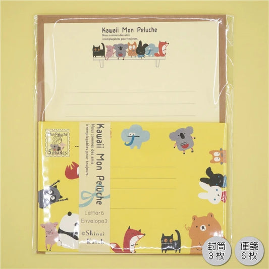 Kinose Printing Kawaii Mon Peluche Friends Display Set