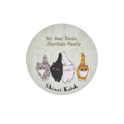 Kinose Printing My Dear Cats PK-01001 Pin Badge