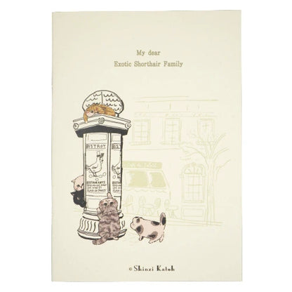 Kinose Printing My Dear Cats NT-01087 Notebook