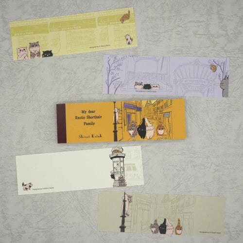 Kinose Printing My Dear Cats IM-01041 Mini Letter Pad
