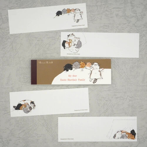 Kinose Printing My Dear Cats IM-01041 Mini Letter Pad