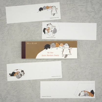 Kinose Printing My Dear Cats IM-01041 Mini Letter Pad