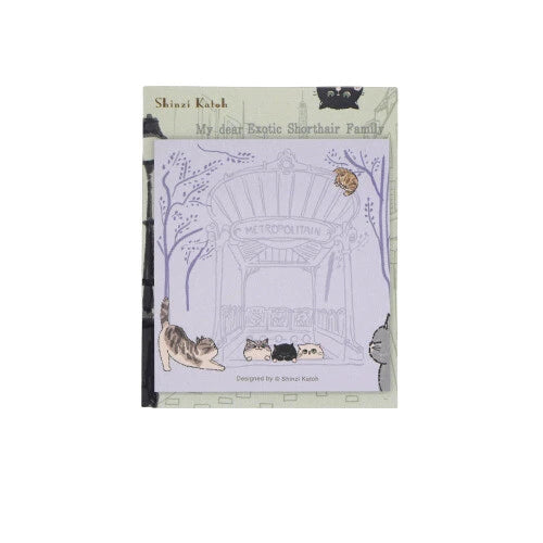 Kinose Printing My Dear Cats FN-01021 Sticky Notes