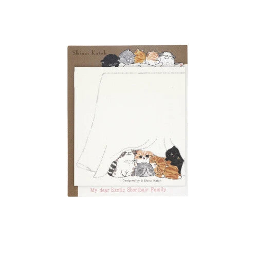 Kinose Printing My Dear Cats FN-01021 Sticky Notes