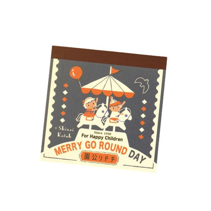 Kinose Printing Retro Days BM-01063 Block Memo Pad