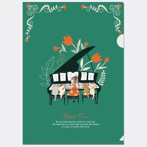 Kinose Printing Happy Tone A4 Clear File
