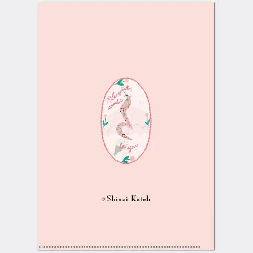 Kinose Printing Happy Tone A4 Clear File