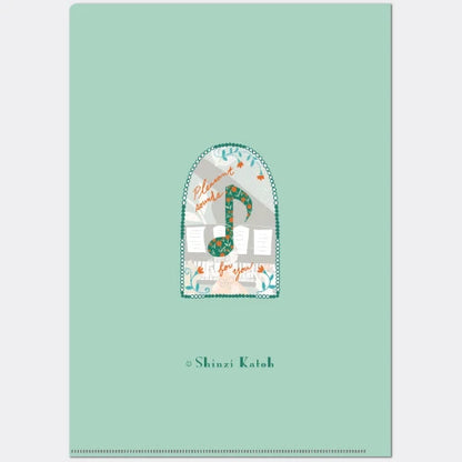 Kinose Printing Happy Tone A4 Clear File