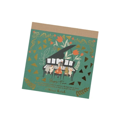 Kinose Printing Happy Tone Block Memo Pad