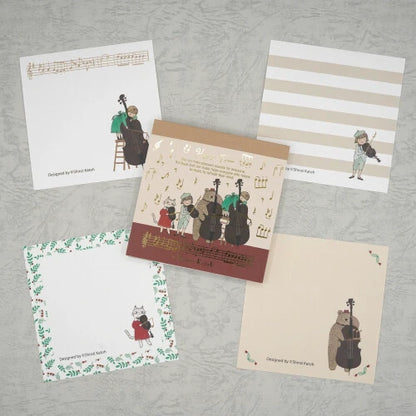 Kinose Printing Happy Tone Block Memo Pad
