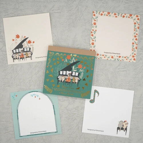 Kinose Printing Happy Tone Block Memo Pad