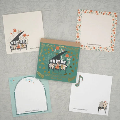Kinose Printing Happy Tone Block Memo Pad