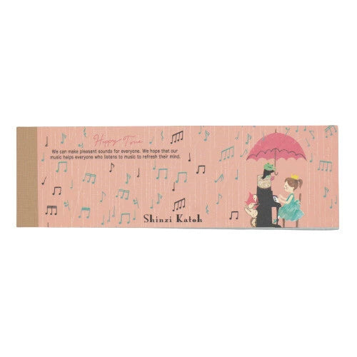 Kinose Printing Happy Tone Mini Letter Pad