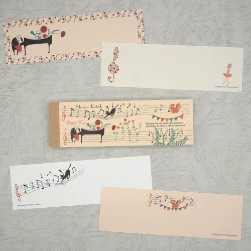 Kinose Printing Happy Tone Mini Letter Pad