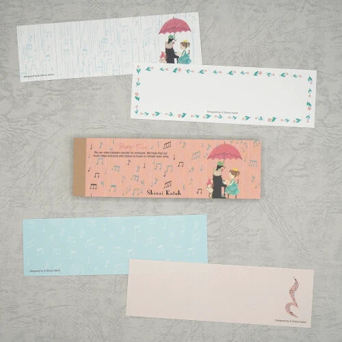 Kinose Printing Happy Tone Mini Letter Pad