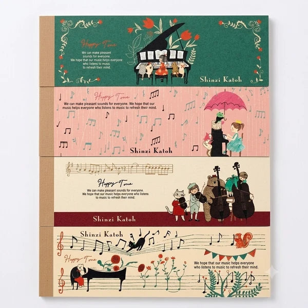 Kinose Printing Happy Tone Mini Letter Pad